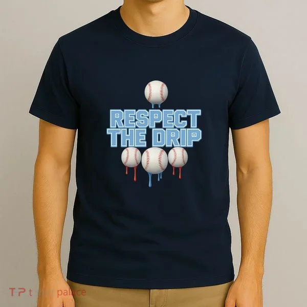 Respect The Drip Baseball Ice T-Shirt