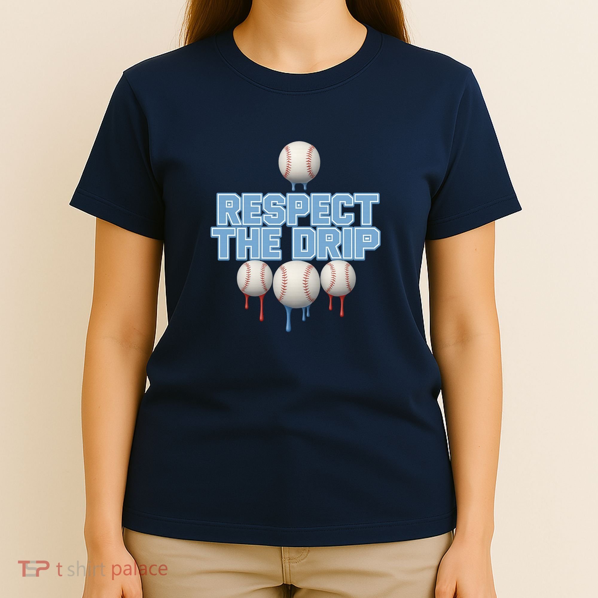 Respect The Drip Baseball Ice T-Shirt
