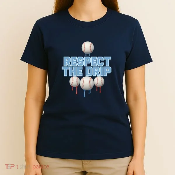 Respect The Drip Baseball Ice T-Shirt