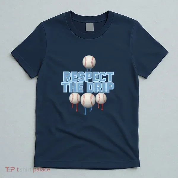 Respect The Drip Baseball Ice T-Shirt