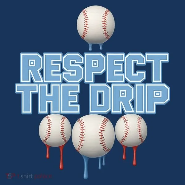 Respect The Drip Baseball Ice T-Shirt