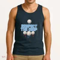 Respect The Drip Baseball Ice Tank Top thumb 3