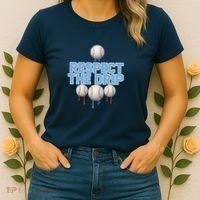Respect The Drip Baseball Ice Women's T-Shirt thumb 2