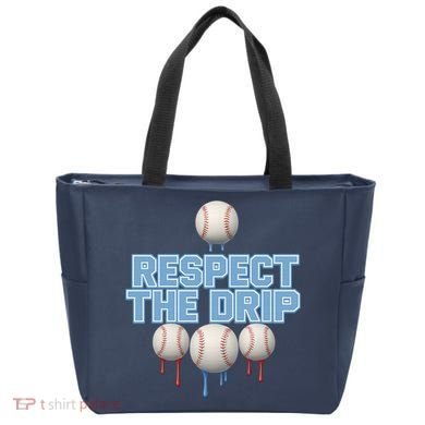 Respect The Drip Baseball Ice Tote Bag