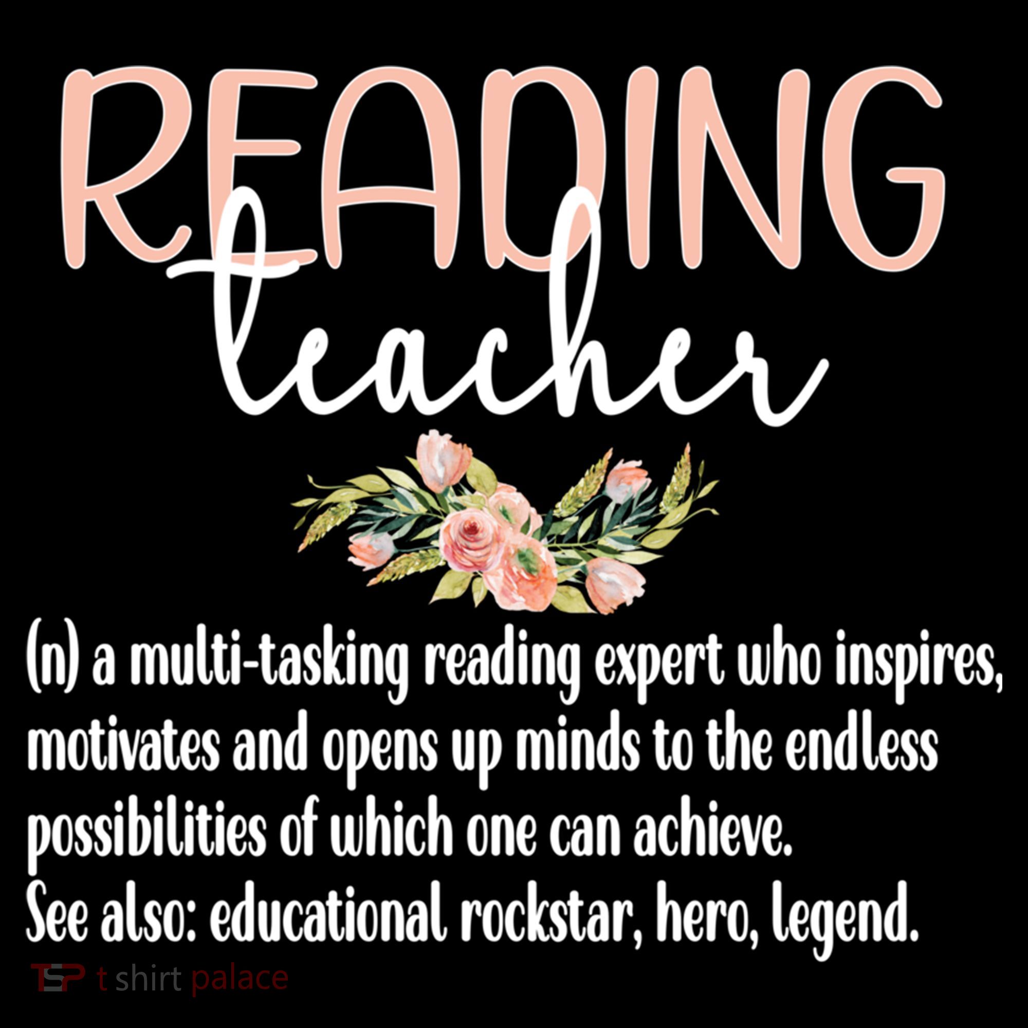Reading Teacher Definition School Book Reading Specialist Gift Coffee Mug