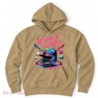 Respect The Drip Baseball Bat Ice Cream Drip Hoodie thumb 0