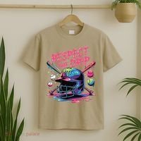 Respect The Drip Baseball Bat Ice Cream Drip T-Shirt thumb 2