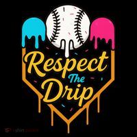 Respect The Drip Baseball Ice Cream Home Plate Coffee Mug thumb 5
