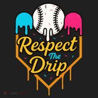 Respect The Drip Baseball Ice Cream Home Plate Hat thumb 2