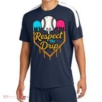Respect The Drip Baseball Ice Cream Home Plate Sport-Tek Competitor United Soccer Jersey thumb 0