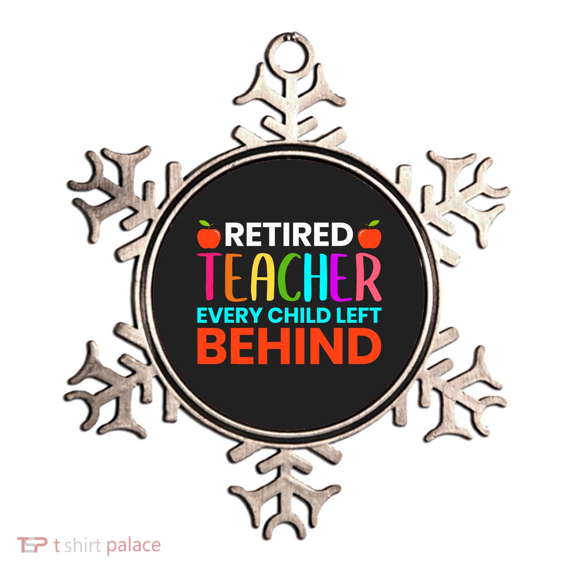 Retired Teacher Every Child Left Behind Retirement Gift Ornament