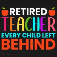 Retired Teacher Every Child Left Behind Retirement Gift Ornament thumb 1