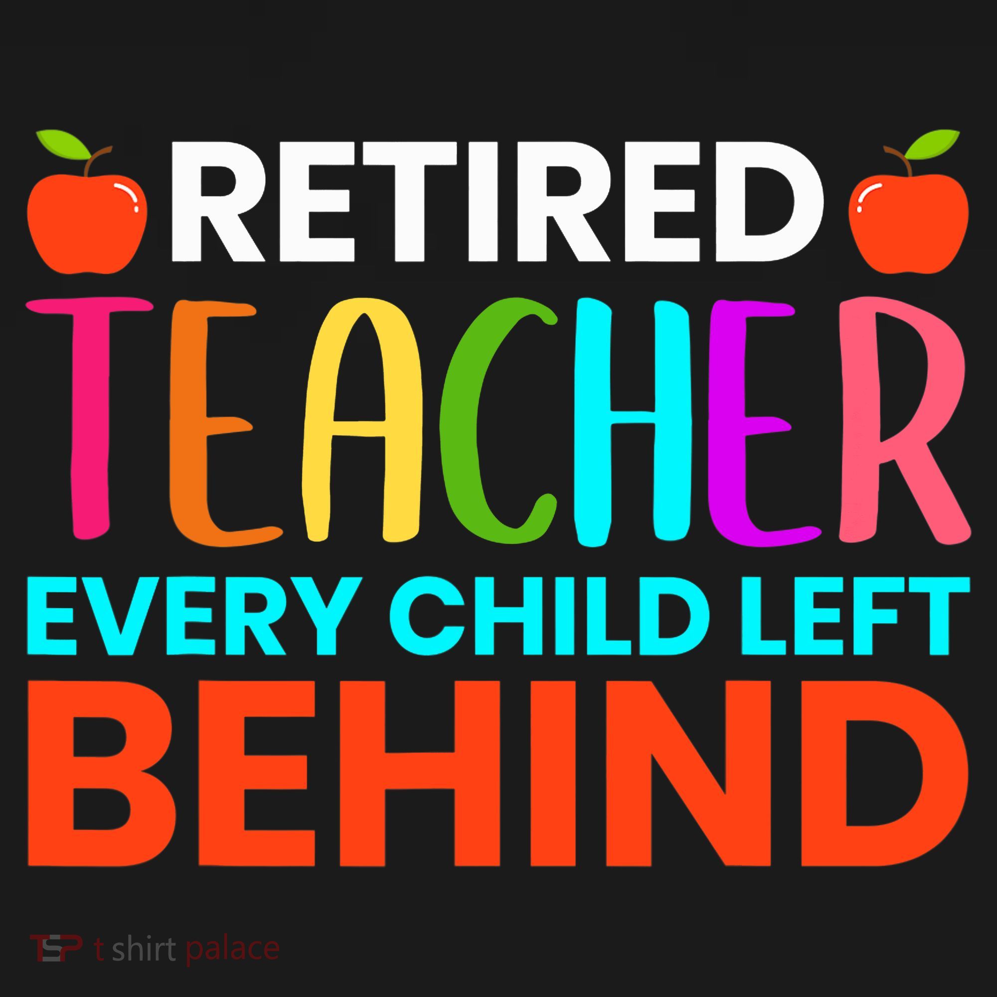 Retired Teacher Every Child Left Behind Retirement Gift Ornament