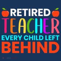 Retired Teacher Every Child Left Behind Retirement Gift Beanie thumb 2