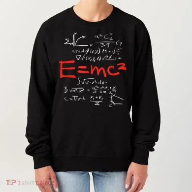 Relativity Theory E = Mc2 Theory Equation Physics Study Women's Sweatshirt