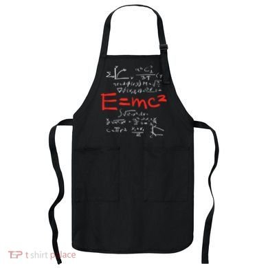 Relativity Theory E = Mc2 Theory Equation Physics Study Apron