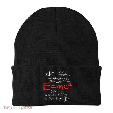 Relativity Theory E = Mc2 Theory Equation Physics Study Beanie