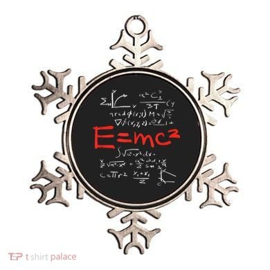 Relativity Theory E = Mc2 Theory Equation Physics Study Ornament