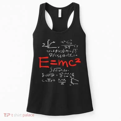 Relativity Theory E = Mc2 Theory Equation Physics Study Women's Tank Top