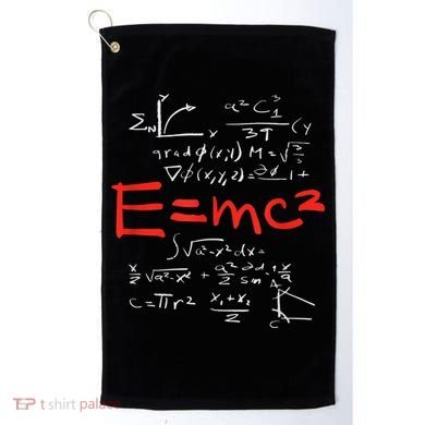 Relativity Theory E = Mc2 Theory Equation Physics Study Golf Towel
