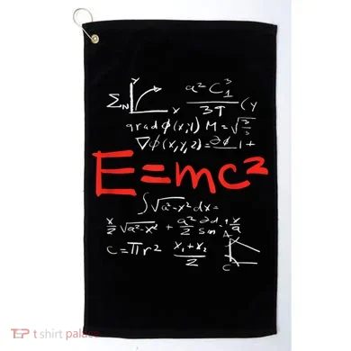Relativity Theory E = Mc2 Theory Equation Physics Study Golf Towel