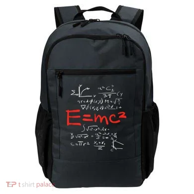 Relativity Theory E = Mc2 Theory Equation Physics Study Backpack