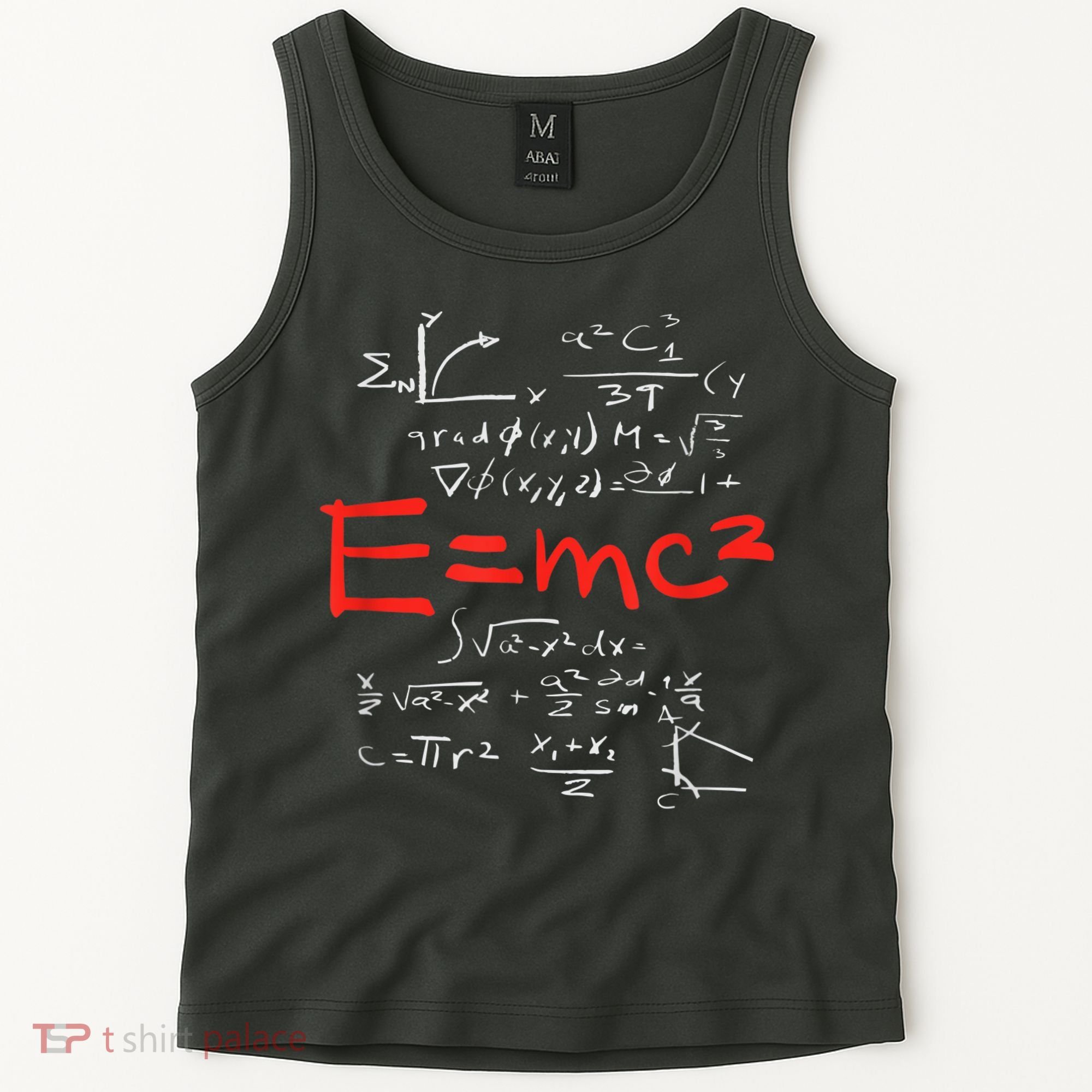 Relativity Theory E = Mc2 Theory Equation Physics Study Tank Top