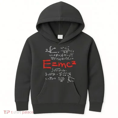 Relativity Theory E = Mc2 Theory Equation Physics Study Kids Hoodie