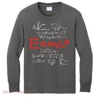 Relativity Theory E = Mc2 Theory Equation Physics Study Kids Long Sleeve Shirt thumb 0