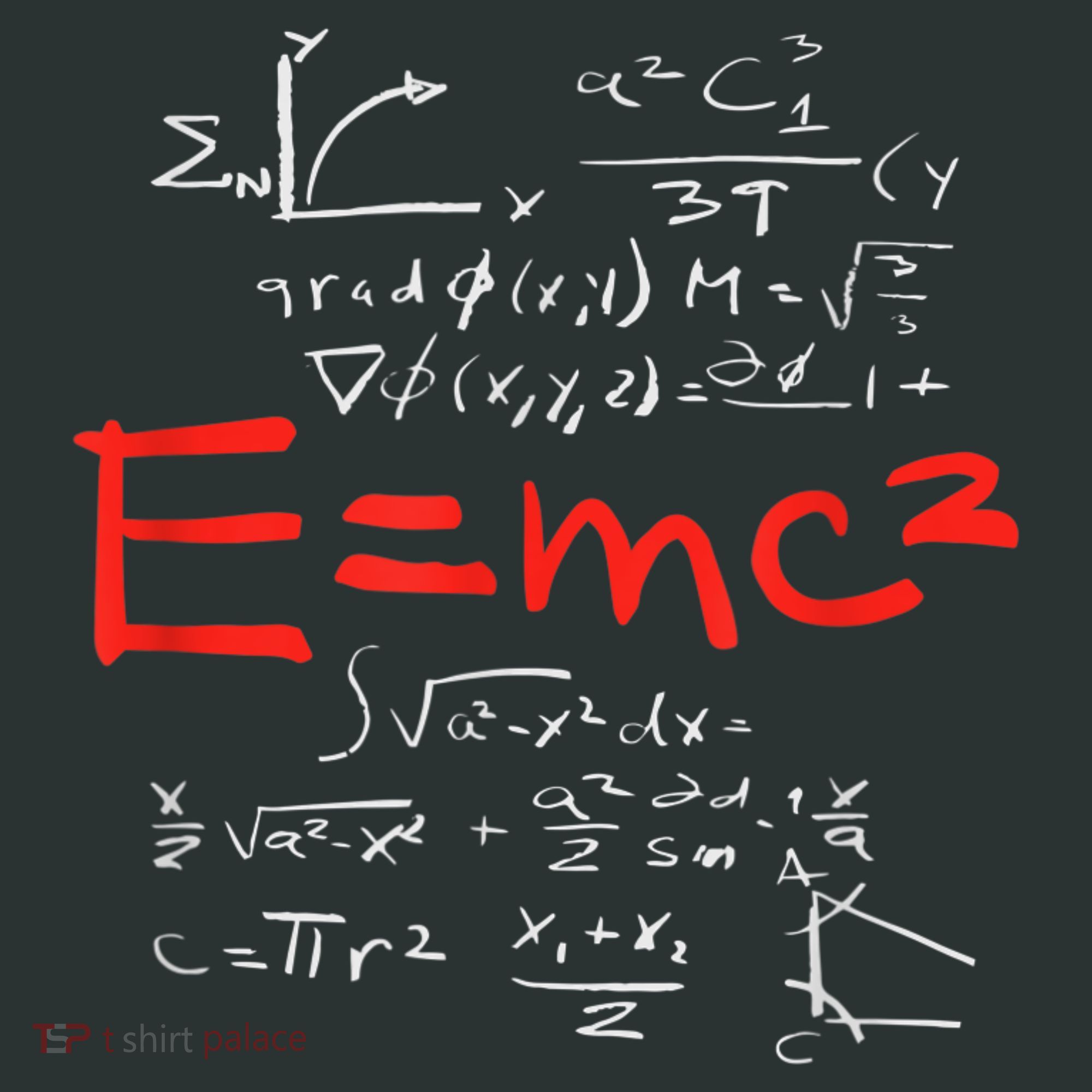 Relativity Theory E = Mc2 Theory Equation Physics Study Kids T-Shirt