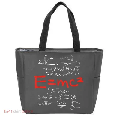 Relativity Theory E = Mc2 Theory Equation Physics Study Tote Bag