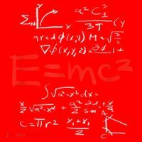Relativity Theory E = Mc2 Theory Equation Physics Study Santa Hat thumb 1
