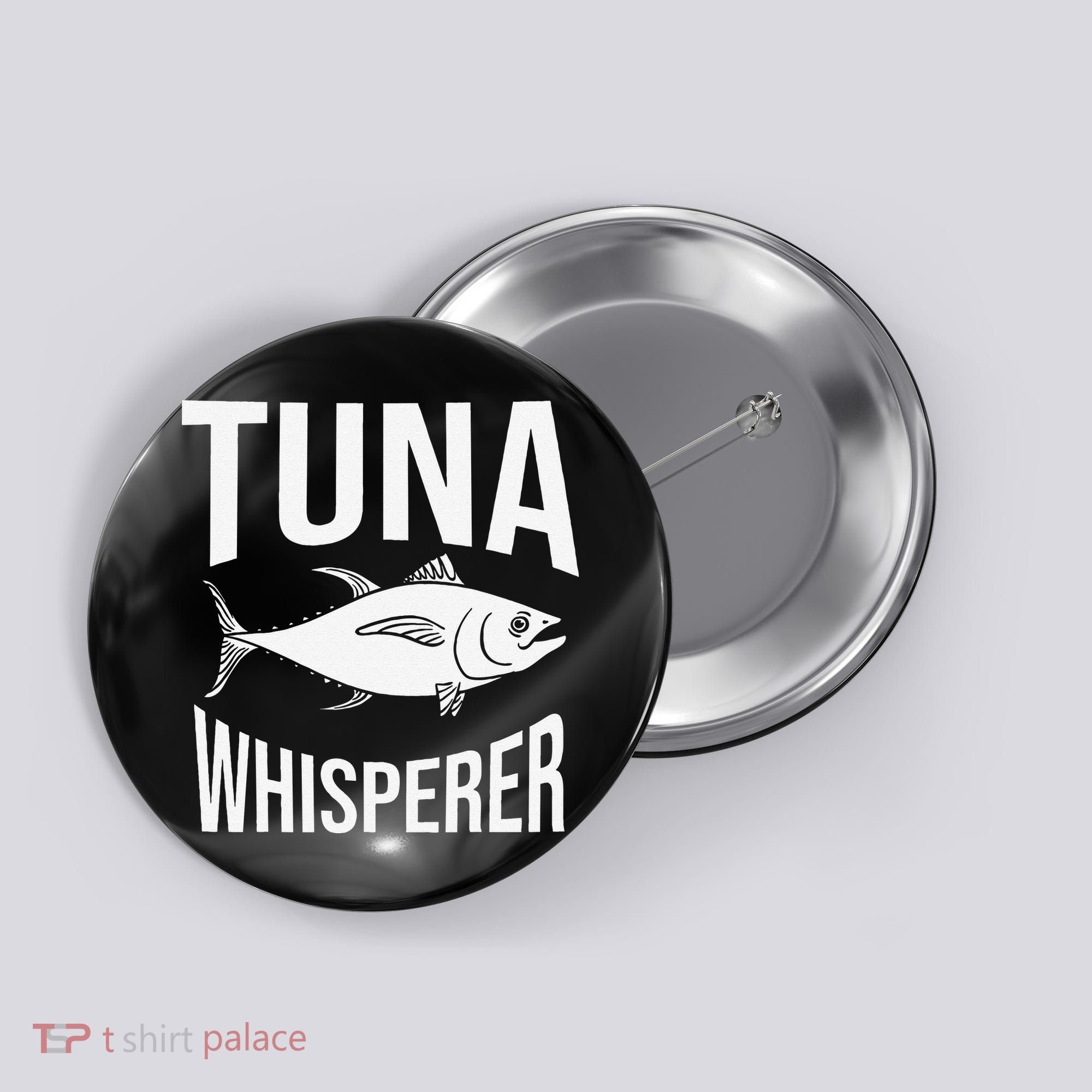 Red Tuna Fishing Bluefin Tuna Fish Button