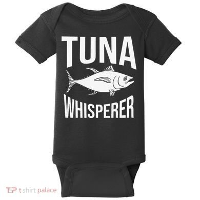 Red Tuna Fishing Bluefin Tuna Fish Baby Bodysuit