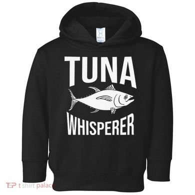 Red Tuna Fishing Bluefin Tuna Fish Toddler Hoodie