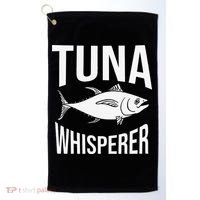 Red Tuna Fishing Bluefin Tuna Fish Golf Towel thumb 0