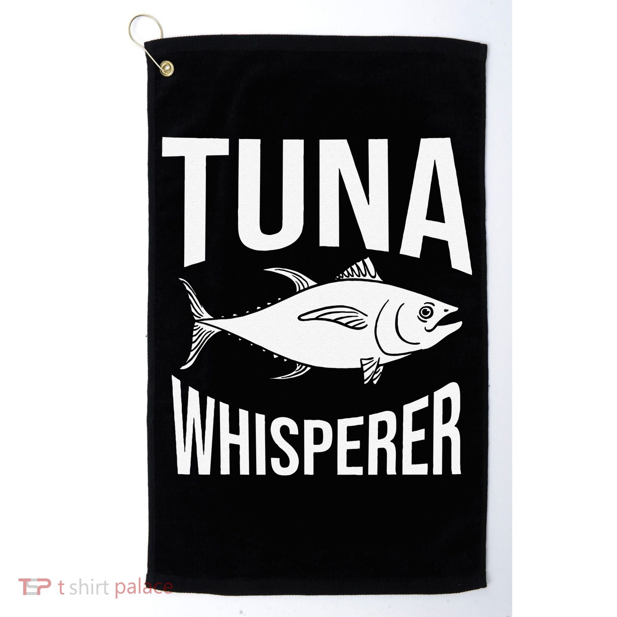 Red Tuna Fishing Bluefin Tuna Fish Golf Towel