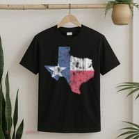 Retro Texas Flag Map T-Shirt thumb 2