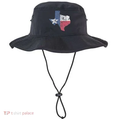Retro Texas Flag Map Bucket Hat