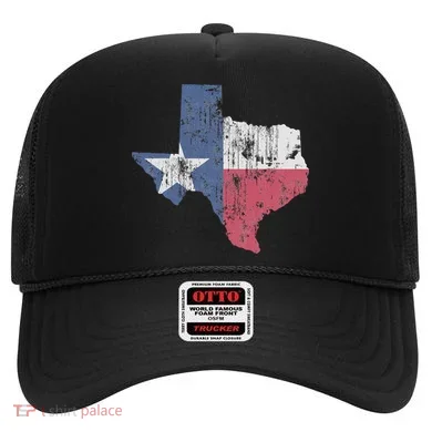 Retro Texas Flag Map Hat