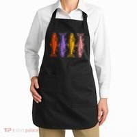 Rainbow Trout Fish Retro 80s Apron thumb 2