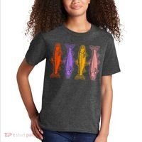 Rainbow Trout Fish Retro 80s Kids T-Shirt thumb 2