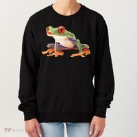 Redeyed Tree Frog Clothing Apparel Agalychnis Callidryas Women's Sweatshirt thumb 0