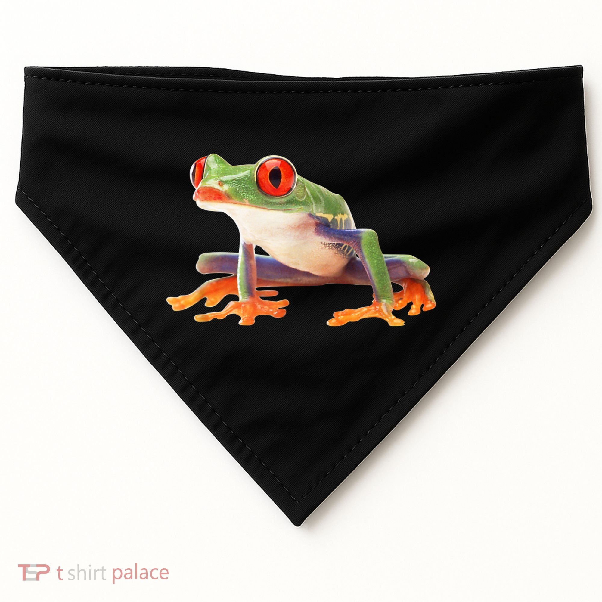 Redeyed Tree Frog Clothing Apparel Agalychnis Callidryas USA-Made Doggie Bandana