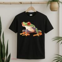 Redeyed Tree Frog Clothing Apparel Agalychnis Callidryas T-Shirt thumb 2