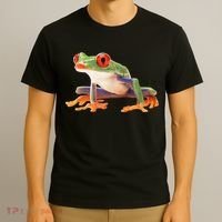Redeyed Tree Frog Clothing Apparel Agalychnis Callidryas T-Shirt thumb 3