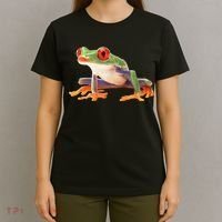 Redeyed Tree Frog Clothing Apparel Agalychnis Callidryas T-Shirt thumb 4