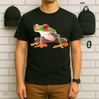 Redeyed Tree Frog Clothing Apparel Agalychnis Callidryas T-Shirt thumb 6