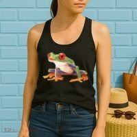 Redeyed Tree Frog Clothing Apparel Agalychnis Callidryas Women's Tank Top thumb 2
