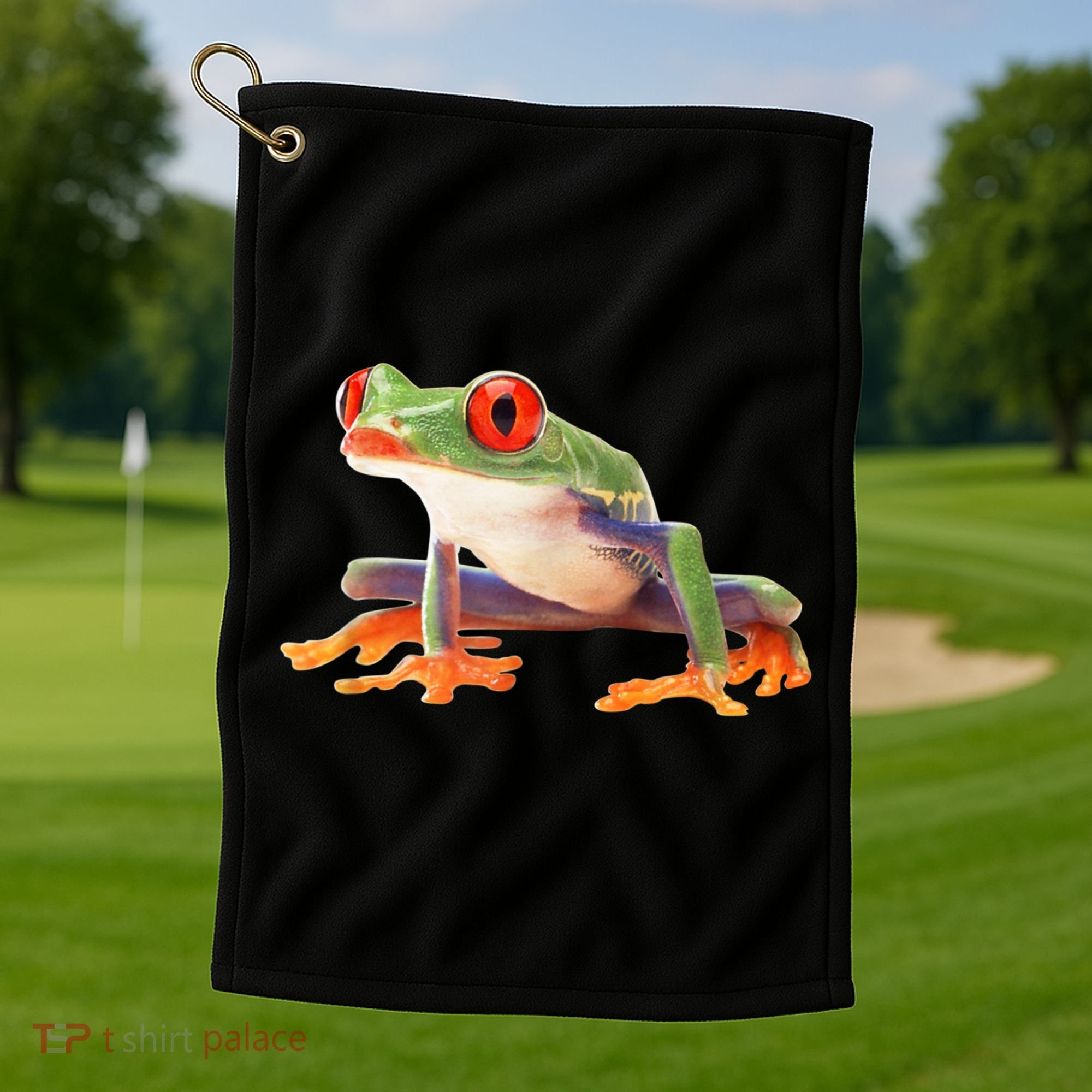 Redeyed Tree Frog Clothing Apparel Agalychnis Callidryas Golf Towel